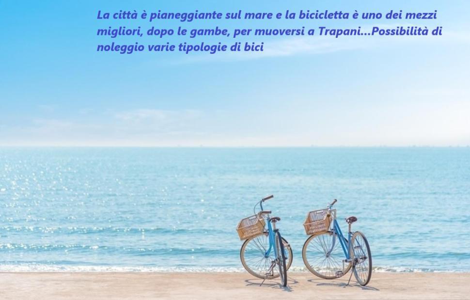 Be Mediterraneo, In Centro Sul Mare - In The Center Beach Front - 80 Mq トラーパニ エクステリア 写真