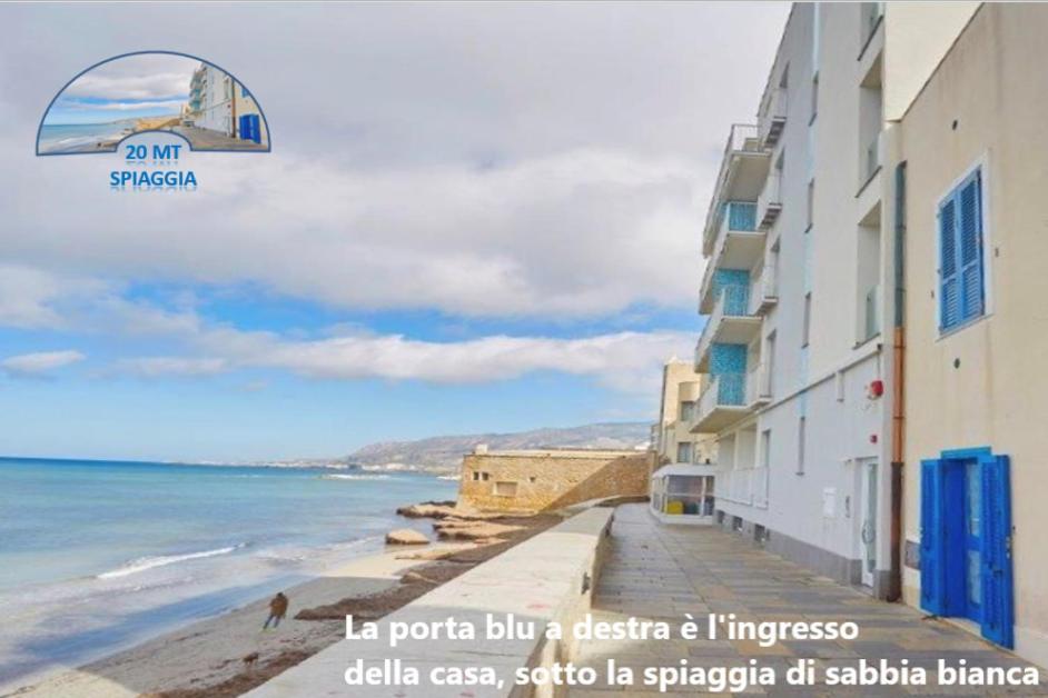 Be Mediterraneo, In Centro Sul Mare - In The Center Beach Front - 80 Mq トラーパニ エクステリア 写真