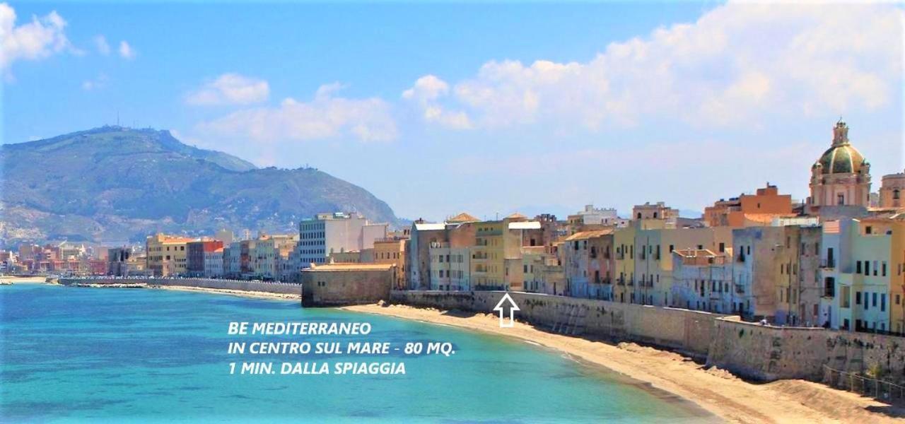 Be Mediterraneo, In Centro Sul Mare - In The Center Beach Front - 80 Mq トラーパニ エクステリア 写真