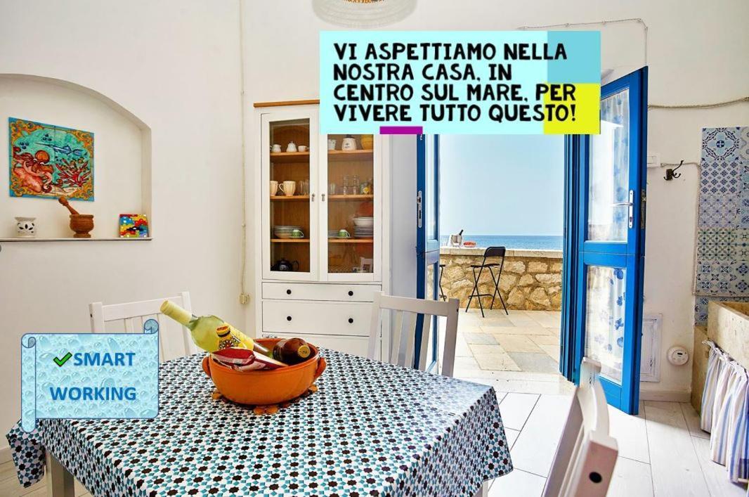 Be Mediterraneo, In Centro Sul Mare - In The Center Beach Front - 80 Mq トラーパニ エクステリア 写真